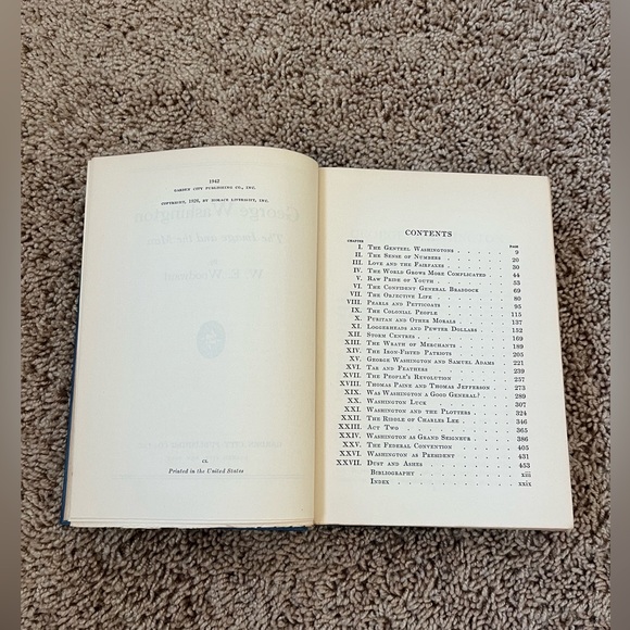VINTAGE George Washington Biography - Picture 6 of 10